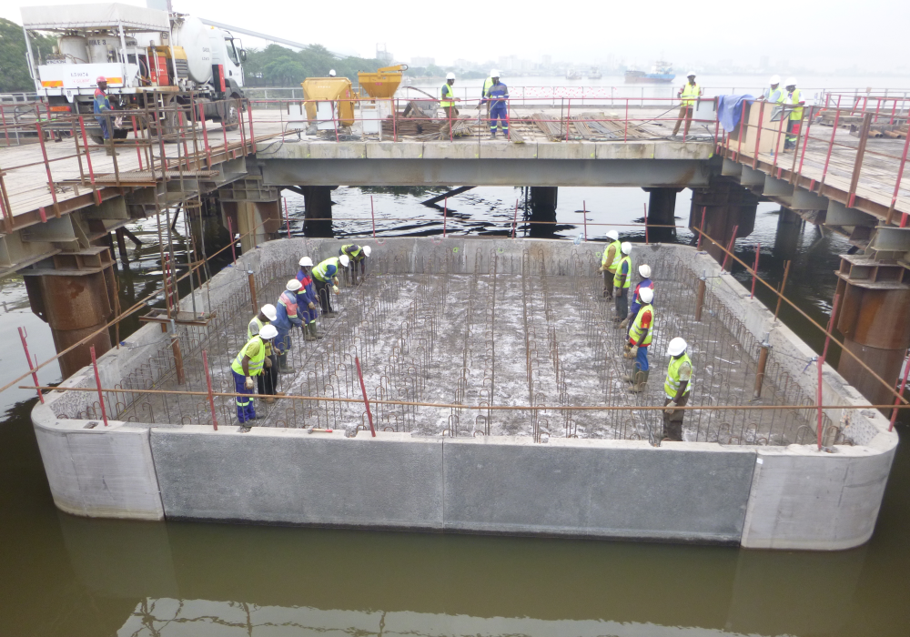 Second bridge over the Wouri – Access to the bridge – Douala – Cameroon