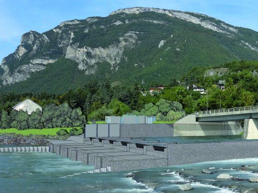 Chavort hydroelectric power plant (38) – France