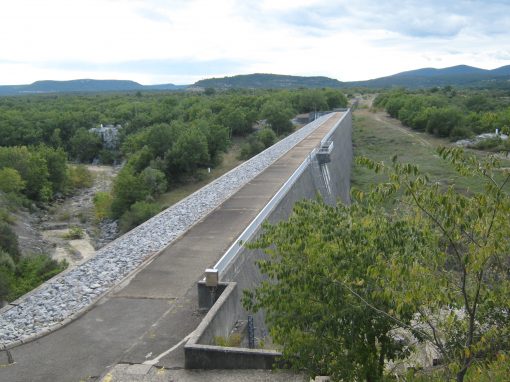 The Conqueyrac dam (30) – France