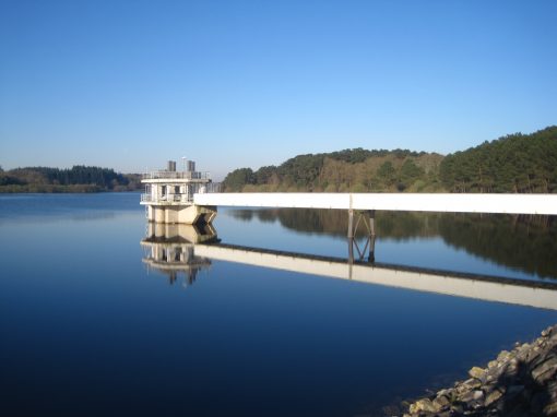 The Chèze dam – France