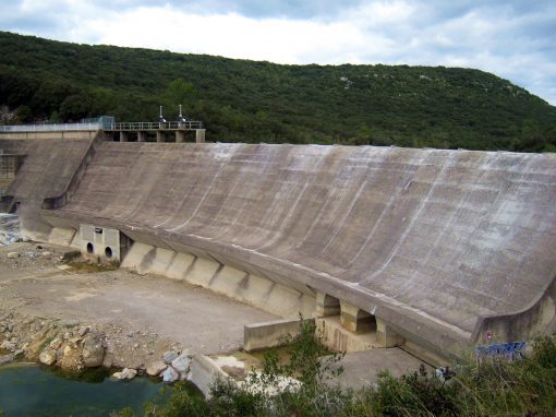 The Rouvière dam (30) – France
