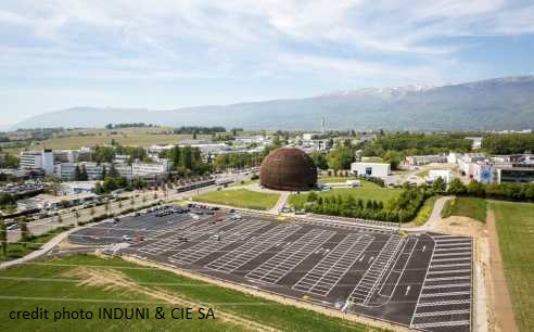 CERN – Parking Globe – Meyrin – Switzerland