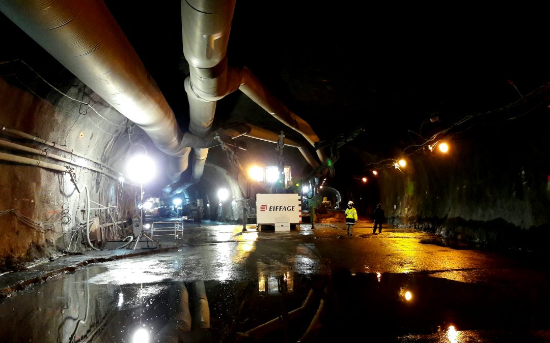 End of the digging of the Chambon Grand Tunnel’s new section