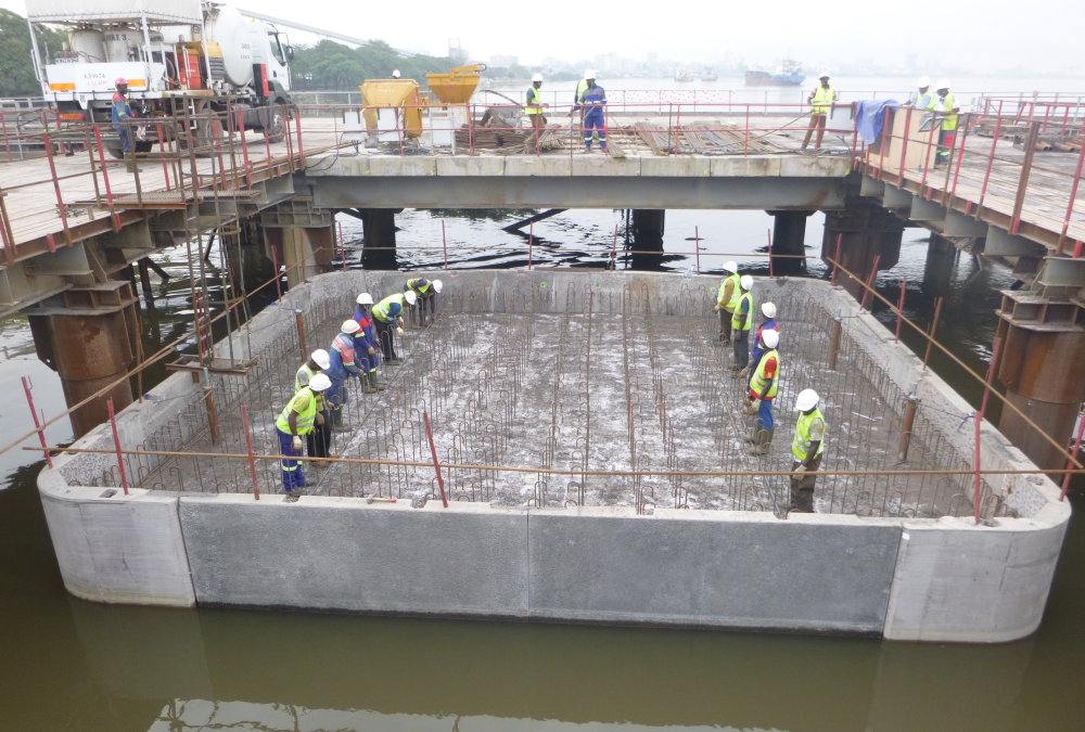 Second pont sur le Wouri – Accès au pont – Douala (Cameroun)