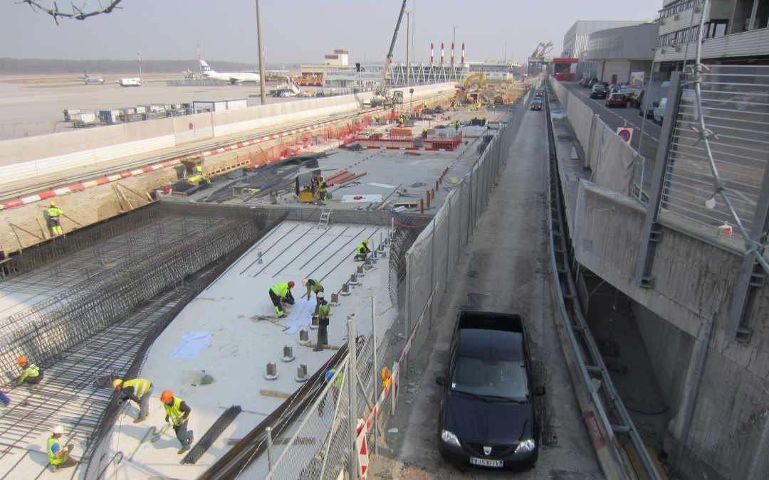 Covered trench – Customs road – Geneva Airport (Switzerland)