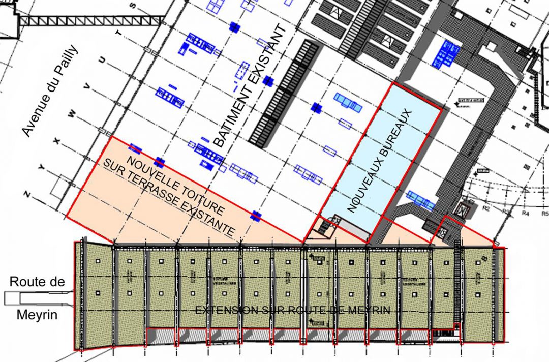 Centre commercial Balexert – Transformation Ouest – Vernier (Suisse)