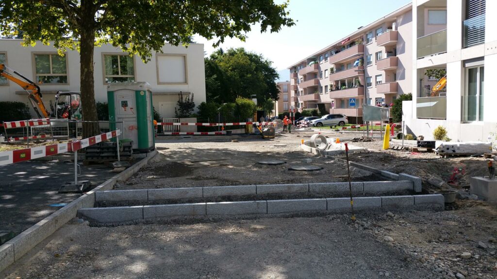 Nouvelle teinte pour le quartier de Lancy Square