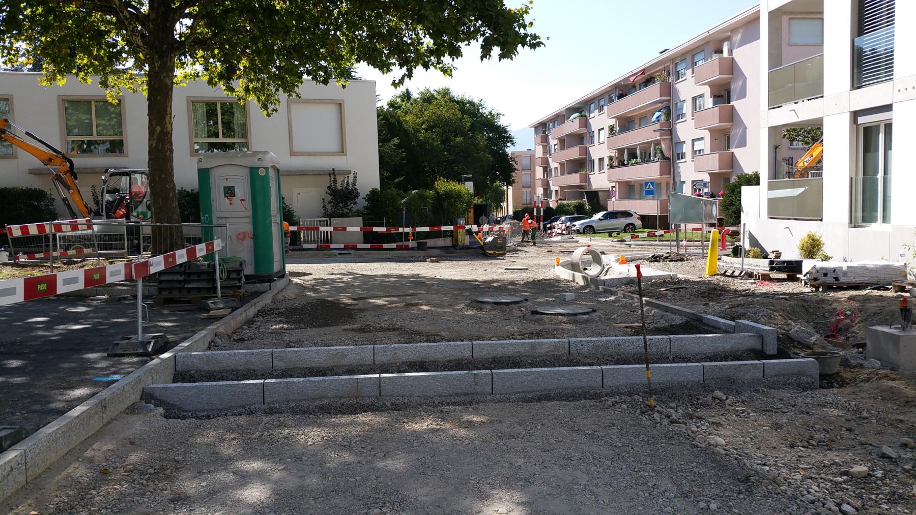 Nouvelle teinte pour le quartier de Lancy Square