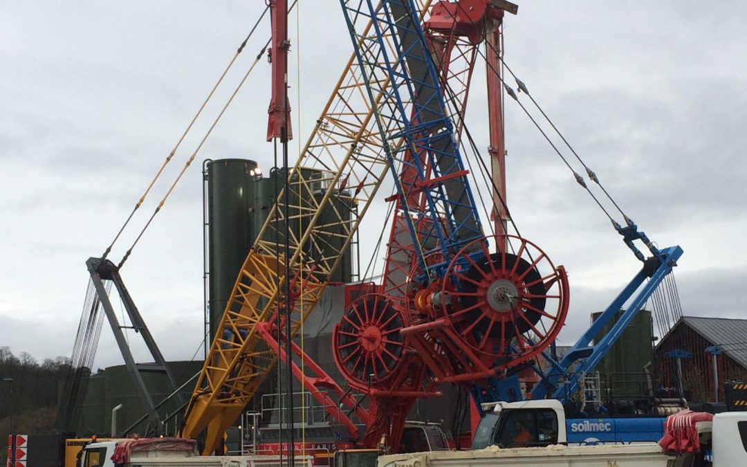 Démarrage des chantiers de parois moulées sur le T3a