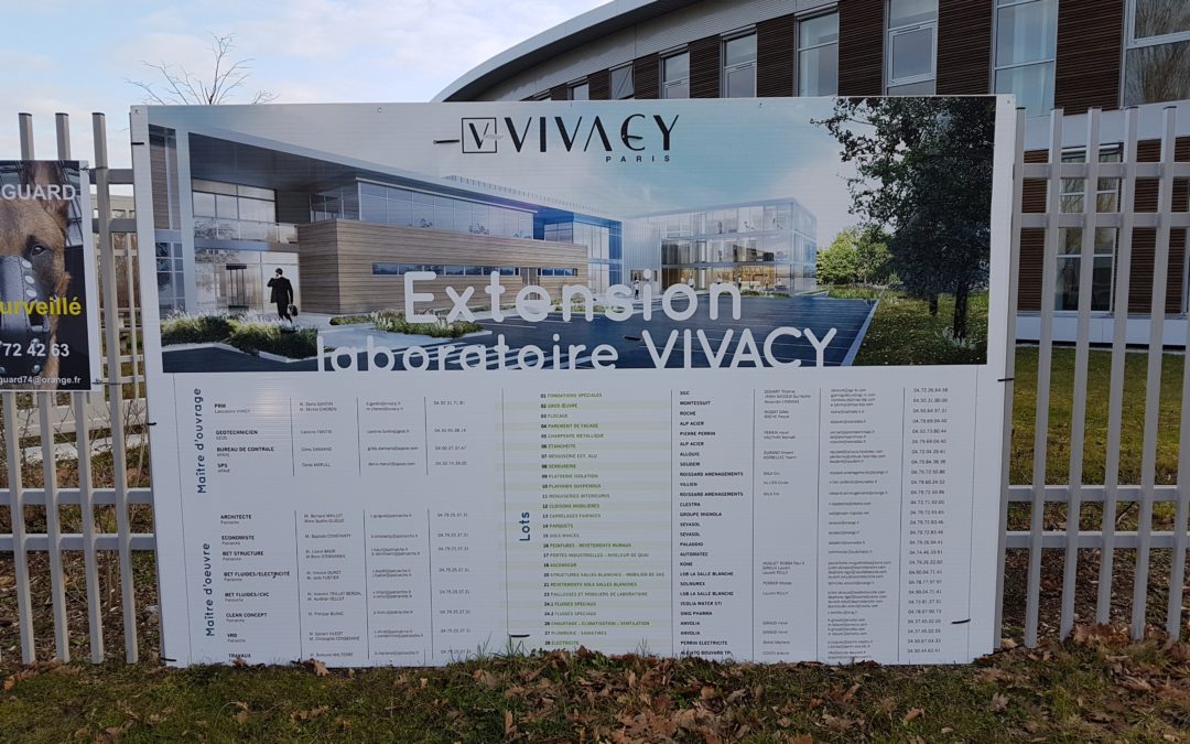 Extension du laboratoire VIVACY – Archamps (74)