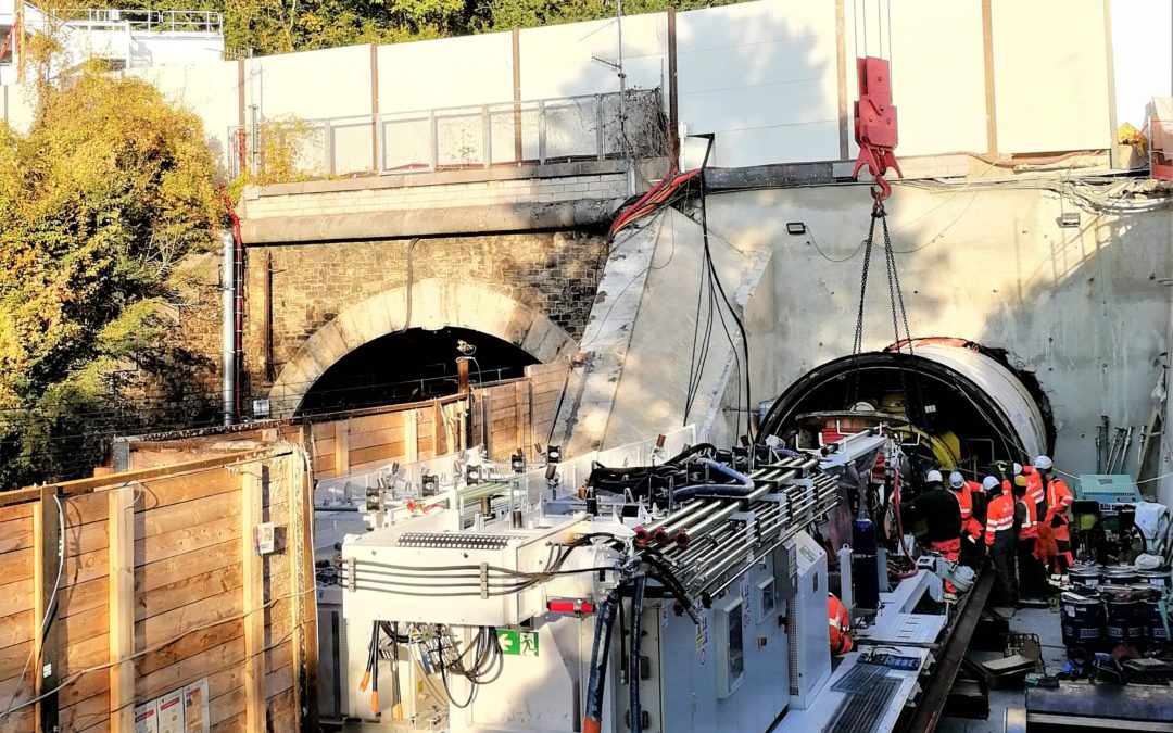 GEOS au front pour le démarrage du creusement de la galerie de sécurité du tunnel de Meudon du RER C  !