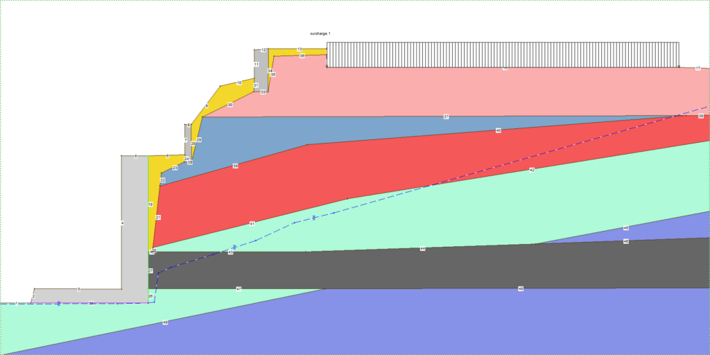 Dimensionnement d'un mur en L Dimensionnement d'un mur en L