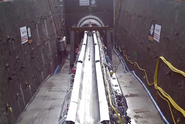 Galerie d&rsquo;évacuation des eaux usées de St Genis Pouilly
