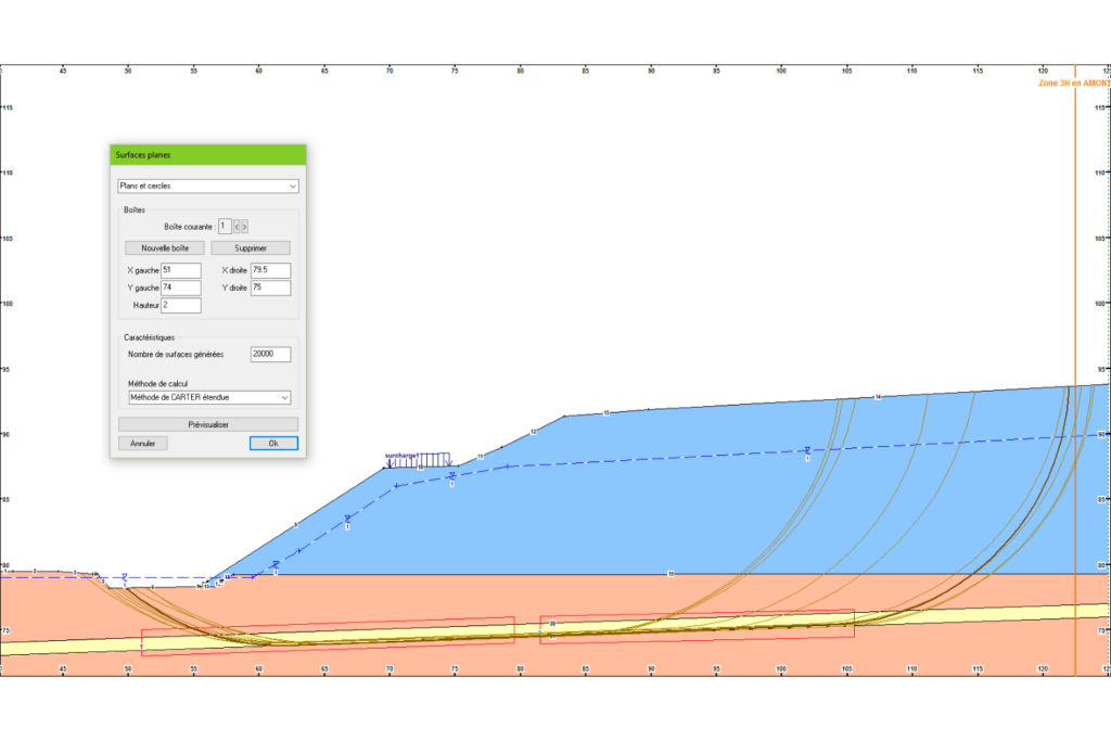 Calcul surface plan/cercle Calcul surface plan/cercle