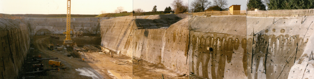 1987-1993 Confignon Tunnel in Geneva